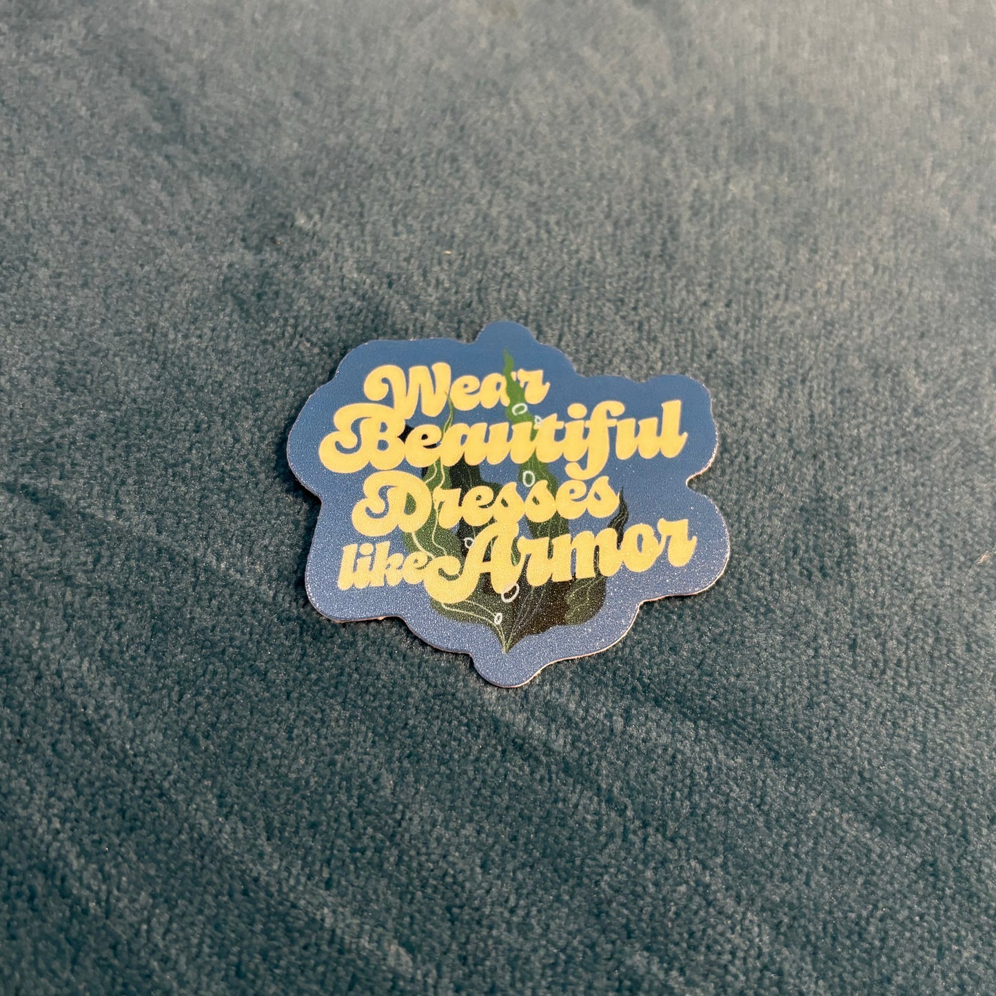 Wear Beautiful Dresses Sticker