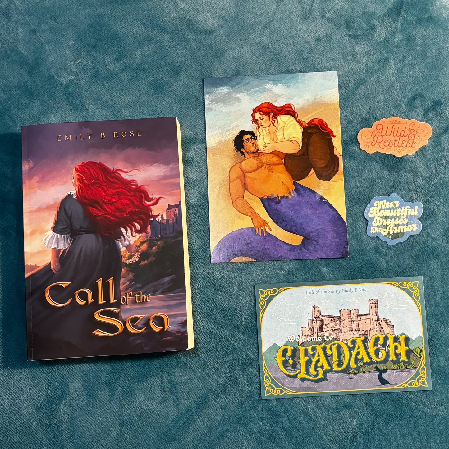 Call of the Sea Paperback + Merch Bundle